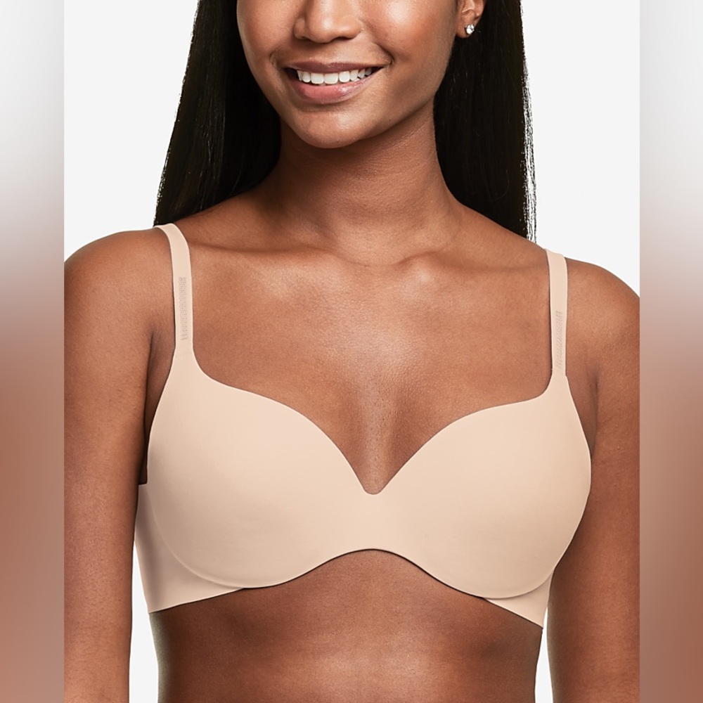 Maidenform Comfort Devotion DreamWire Full Coverage Bra Almond – 36C – NWT